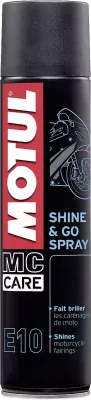 E10 Shine & Go Spray (Silikone polering) 400 ml