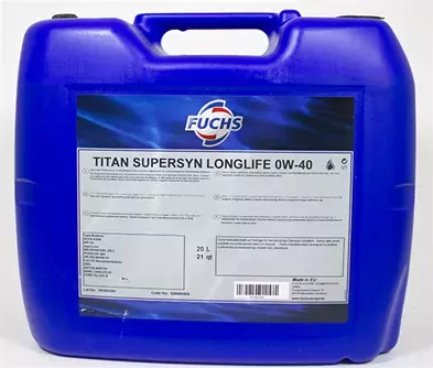 TITAN SUPERSYN Longlife 0W40 - 20 L
