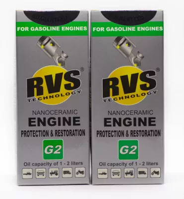 2 X G2 RVS Technology® Benzin motorbehandling