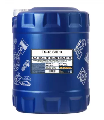 Mannol TS-18 E9/E7 15W40 - 10L