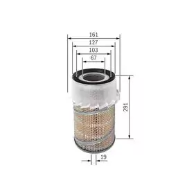 Luftfilter BOSCH 1 457 429 933