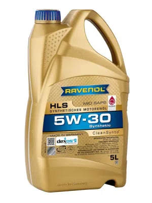 Aceite de motor RAVENOL HLS SAE 5W-30 5L