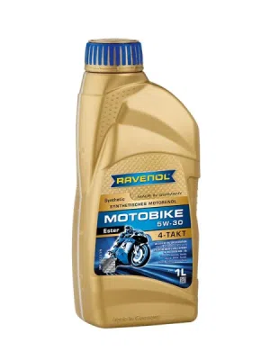 Aceite de motor RAVENOL MOTOBIKE 4-T ESTER SAE 5W-30 1L
