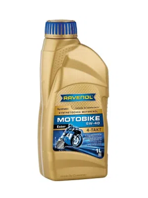 Aceite de motor RAVENOL MOTOBIKE 4-T ESTER SAE 5W-40 1L