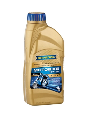 Aceite de motor RAVENOL MOTOBIKE 4-T ESTER SAE 10W-60 1L