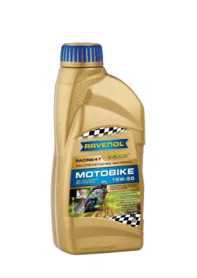 Aceite de motor RAVENOL RACING 4-T MOTOBIKE SAE 15W-50 1L