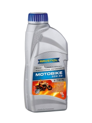 Aceite de motor RAVENOL MOTOBIKE V-TWIN SAE 20W-50 MINERAL 1L