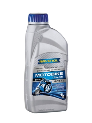 Aceite de motor RAVENOL MOTOBIKE 4-T ESTER SAE 15W-50