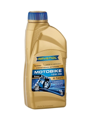 RAVENOL Motocicleta 4-T Ester SAE 10W-30 1L