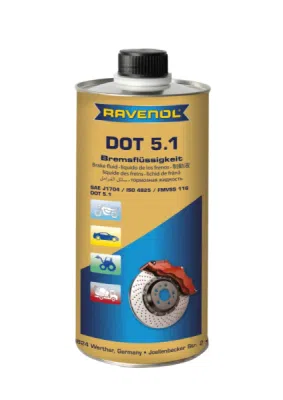 Líquido de frenos RAVENOL DOT 5.1 1L