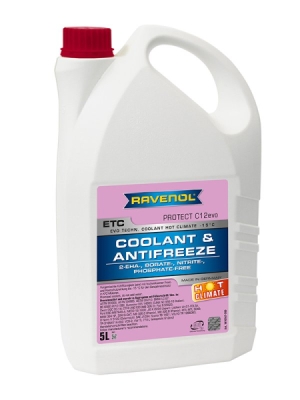 Anticongelante ETC G12 EVO -15° Listo para usar 5L