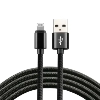 USB kabelis Apple Lightning 3A 0.3M everActive TAEVCBB03IB