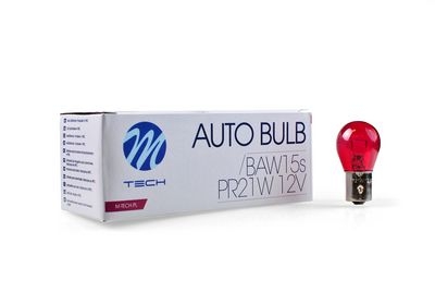 Spuldzīte SARKANA P21W PR21W 12V 21 W BAW15s M-Tech Z96