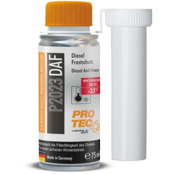 Dīzeļdegvielas piedeva pret kristaliz. Pro-tec DAF Diesel Conditioner & Anti-gel PRO TEC P2023
