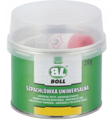 Špaktele poliestera (dzeltena) 250g UNIVERSĀLA BOLL 002001