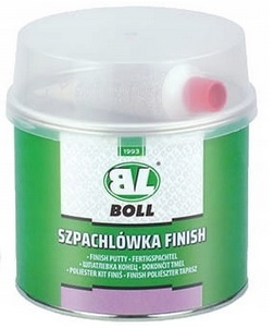 Špaktele poliestera 250g NOBEIGUMA (smalkā) BOLL 002010