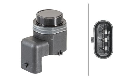 Parkošanās sensors A3 04-13 / A4 B8 07-16 / A6 C7 10- HELLA 6PX358141081