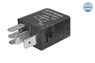 Strāvas relejs ŠAURAIS 12V 20A 5kont. mini MEYLE 1148300001