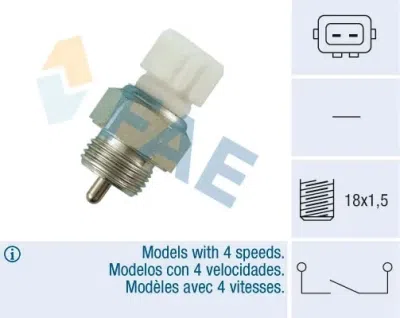 Atpakaļgaitas devējs VW GOLF 3 / PASSAT CALORSTAT by Vernet RS5518