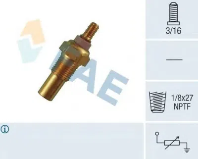 Temperatūras devējs FORD 1983-1993 FAE 32190