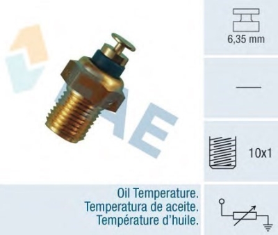 Eļļas temperatūras devējs A100 C3 / A6 C4 / VW PASSAT 80-00 TOPRAN 100855