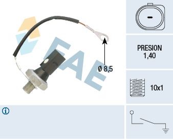 Eļļas spiediena devējs AUDI A3 / A4 VW GOLF / PASSAT 03-13 2.0 FAE 12895