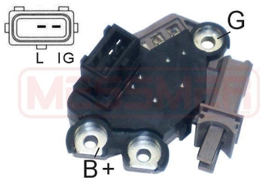 Ģeneratora sprieguma regulators ERA 216010