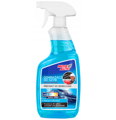Līdzeklis ledus atkausēšanai no stikliem 650ml -60C MOJE AUTO 25-011