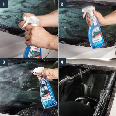 Līdzeklis ledus atkausēšanai no stikliem 500ml SONAX 03312410