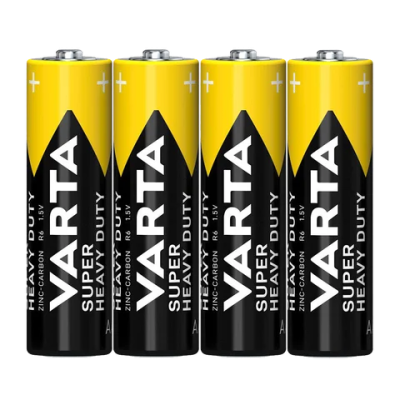 Baterijas AA LR06 1.5V 4gab SUPER HEAVY DUTY VARTA ALVA064F