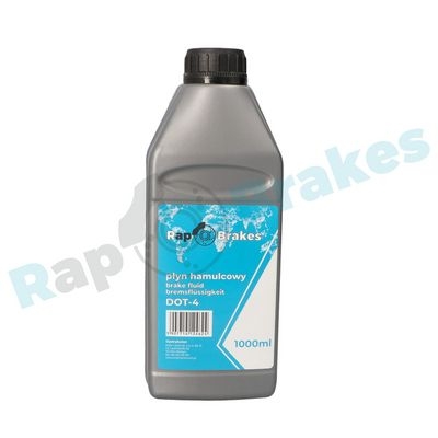 Bremžu eļļa (šķidrums) DOT4 1L 230 °C RAP BRAKES R-LPH11.0L