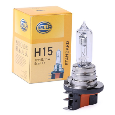 Auto spuldze H15 PGJ23t-1 55W 12V 71771923 HELLA 8GJ168119-001