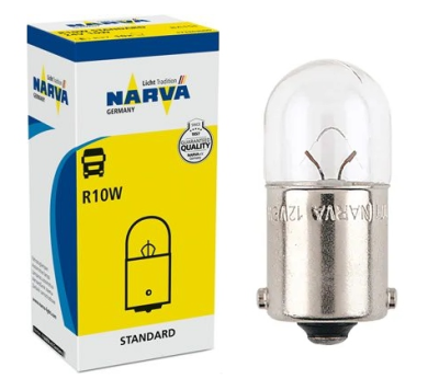 Spuldzīte R10W 12V 10W BA15S NARVA 173113000