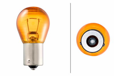 Pagrieziena luktura spuldzīte 12V 21W ORANŽA ASIMETRISKA HELLA 8GA006841-121