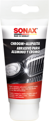 Pulēšanas pasta 75ml HROMAM UN ALUMĪNIJAM SONAX 03080000