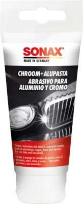 Pulēšanas pasta 75ml HROMAM UN ALUMĪNIJAM SONAX 03080000
