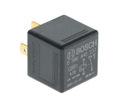 Strāvas relejs 12V 40A 5kont. BOSCH 0986AH0237