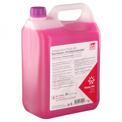 Dzesēšanas šķidrums (ANTIFRĪZS) 5L -35C G12+ (SARKANS/violets) FEBI BILSTEIN 172010