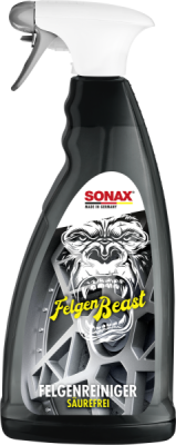 Riteņu disku mazgāšanas līdzeklis 1L Wheel Beast Cleaner (iekrāsojas sarkans) SONAX 04333000