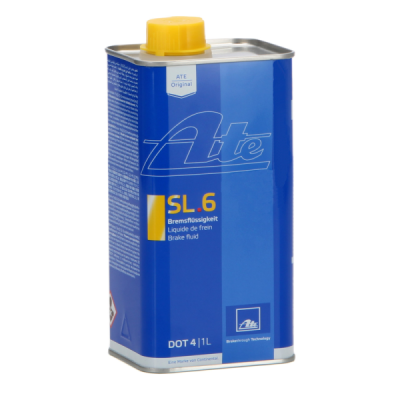 Bremžu eļļa SL6 (šķidrums) DOT4 1L +ESP 265C/ 175C ATE 03.9901-6402.2