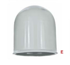 Piekabes āķa pārsegs PLASTMASAS PELĒKS REM PL-2515