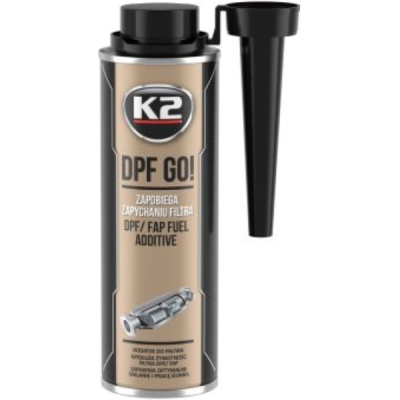 Cieto daļiņu filtra tīrīšanas līdzeklis DPF / FAP FUEL ADITTIVE 250ml (pie degvielas) K2 T319