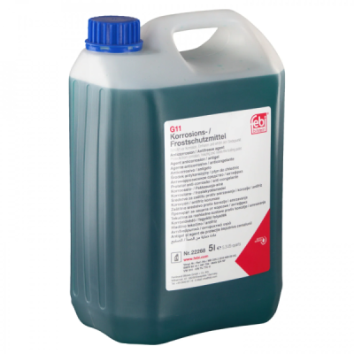 Dzes. šķidrums (ANTIFRĪZS) ZILS 5L G11 1:1= -37* KONCENTRĀTS FEBI BILSTEIN 22268