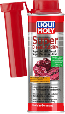 Sprauslu tīrīšanas līdzeklis (75litriem) 250ml 1:300 Dīzeļdegvielas piedeva LIQUI MOLY 5120