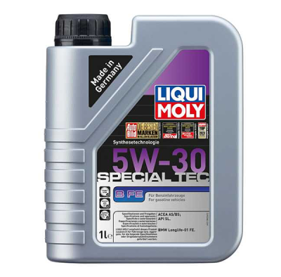 Motoreļļa Special Tec B FE 5W30 1L ACEA A5/B5 / API SL / BMW Longlife-01 FE LIQUI MOLY 21380