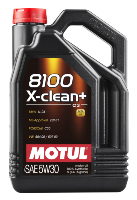 Motoreļļa VW 8100 X-clean+ 5W30 C3 5L 504.00 / 507.00 MOTUL 106377