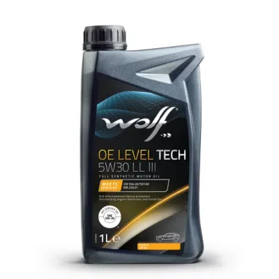 Motoreļļa OE LEVEL TECH -75602 5W30 1L LL III LONG LIFE VW 507.00 WOLF 1043892