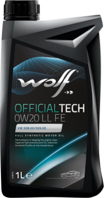 Motoreļļa OFFICIALTECH FE -65621 0W20LL 1L VW 508.00/509.00 WOLF 8331138