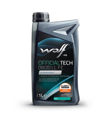 Motoreļļa OFFICIALTECH FE -65621 0W20LL 1L VW 508.00/509.00 WOLF 8331138