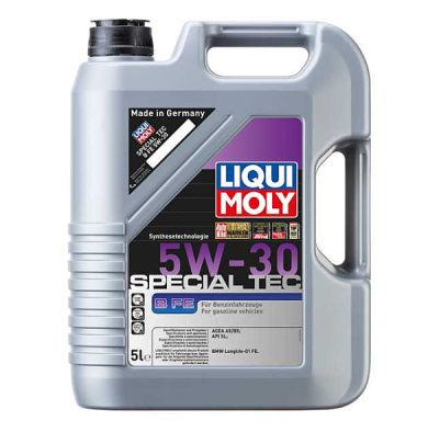 Motoreļļa Special Tec B FE 5W30 5L ACEA A5/B5 / API SL / BMW Longlife-01 FE LIQUI MOLY 21382